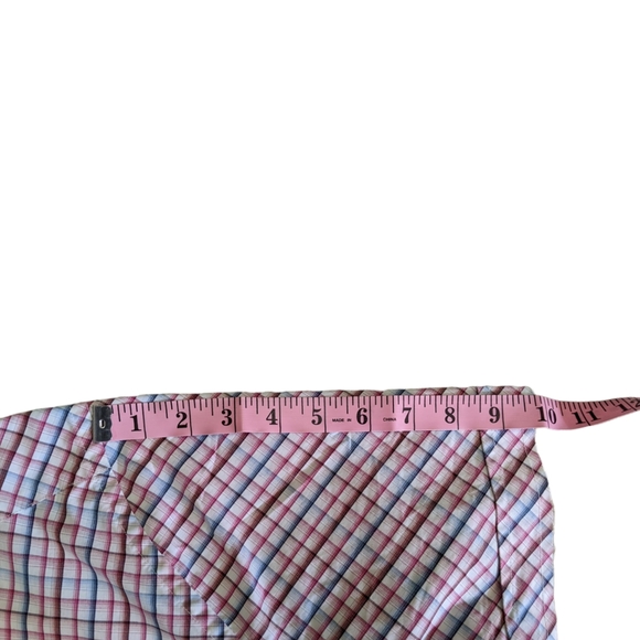 Tommy Hilfiger Button Up Short Sleeve 80's 2 Cotton Plaid Size XXL - Picture 6 of 15